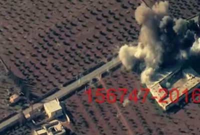 El-Bab’da DEAŞ hedefleri böyle vuruldu