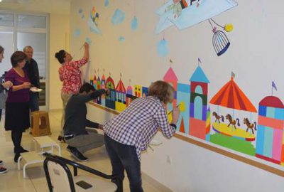 Minik hastalara moral resimleri