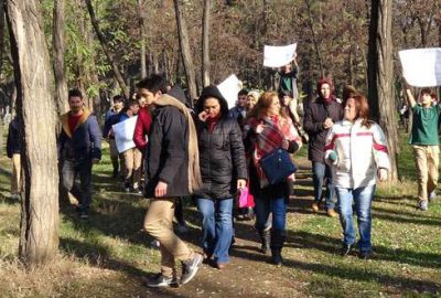 Uyuşturucuya karşı yürüdüler