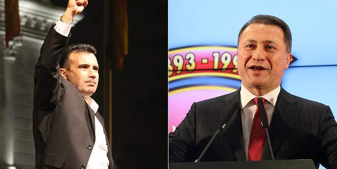 Makedonya’da iki lider de ‘zafer’ ilan etti