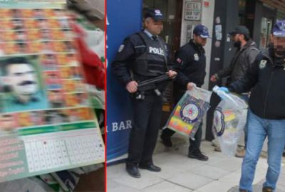 HDP takvimde PKK’lı teröristleri kullanmış!