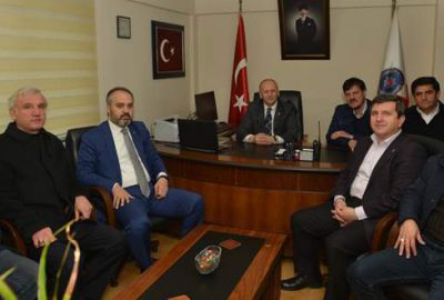 Aktaş’tan Emniyet’e destek ziyareti