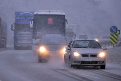 Bursa’da kar yağışı başladı