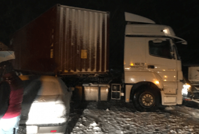 Bursa’da kar yağışı zincirleme kaza getirdi