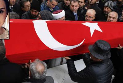 Terör kurbanı Selin’e veda