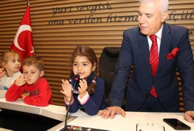 Minikler Çocuk Sokağı Projesi’ne başkan seçti