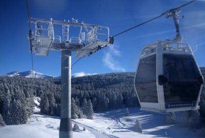 Uludağ’da kar manzaraları