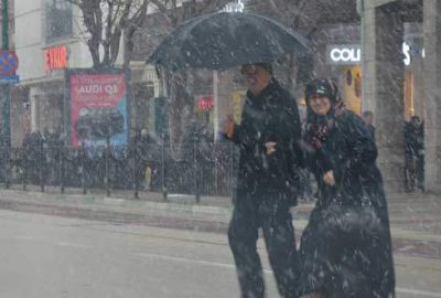 Bursa’da yoğun kar yağışı