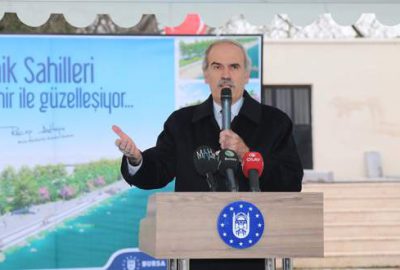 İznik sahilinde çalışmalar başladı