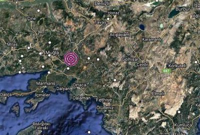 Muğla’da 4,2 büyüklüğünde deprem!