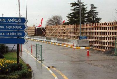 Atatürk Havalimanı Devlet Konukevi’ne koruyucu duvar