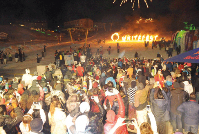 Uludağ’a ünlü yağdı