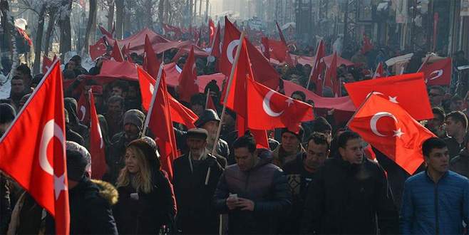 Türkiye teröre karşı tek yürek oldu