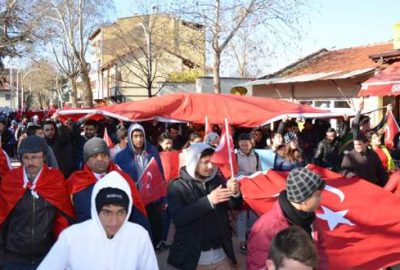 İznikliler şehitlere sahip çıktı