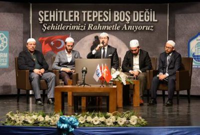 Şehitler için kur’an tilaveti