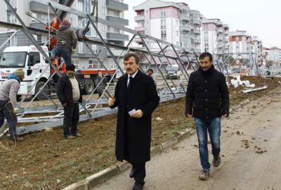 Yenişehir’de enerji iletim hatları yenileniyor