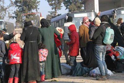 ‘Doğu Halep’ten tahliye edilenlerin sayısı 20 bine ulaştı’
