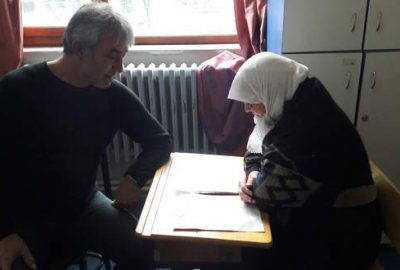 Halk Eğitim’den okuma-yazma kursu