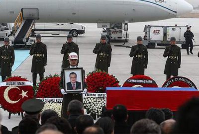 Rus Büyükelçi Karlov devlet töreniyle uğurlandı
