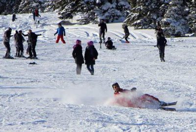 Uludağ’da kar kalınlığı 1 metreyi geçti