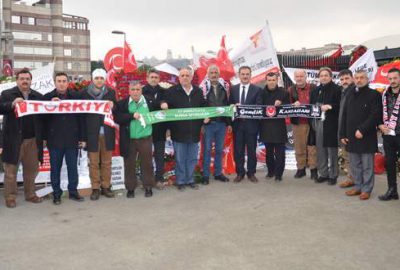 Gemlik şehitleri unutmadı