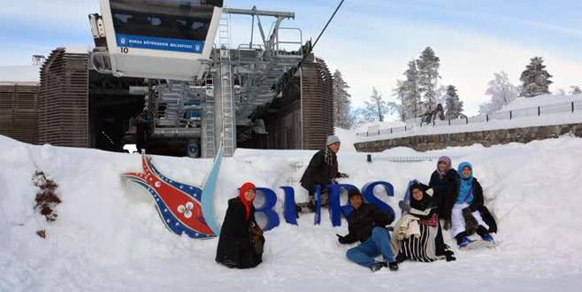 Uludağ’da kar kalınlığı 2,5 metreye yaklaştı