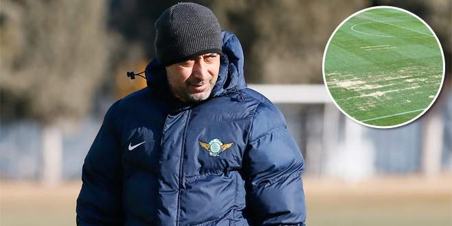 Bu zeminlerde iyi futbol zor