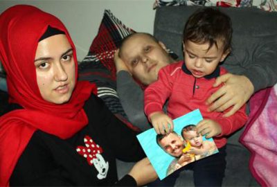 Akciğer kanseri genç baba, iyileşmesi için gerekli olan ilacı alamıyor