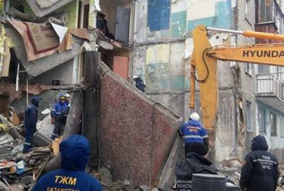 Kazakistan’da apartman çöktü: 9 ölü