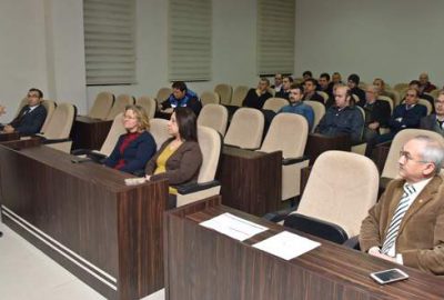 Belediye personeline kurum içi eğitim
