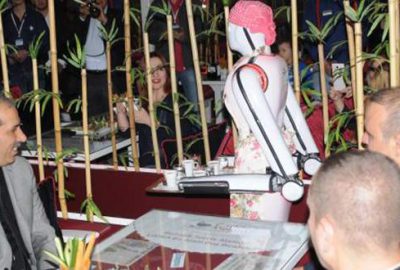 Konya'da, robotik teknolojiler alanında çalışmalar yapan Akınsoft firmasının yeni açtığı