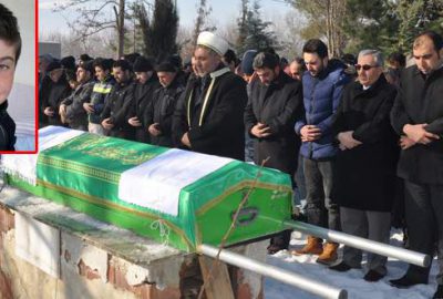 Bursa’da akıma kapılarak hayatını kaybeden çocuğa veda