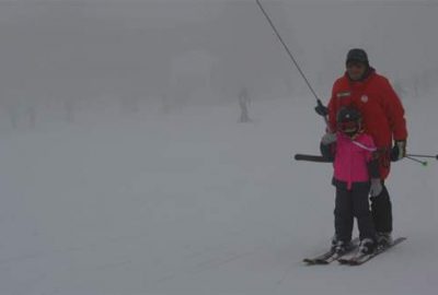 Uludağ’da sis etkili oluyor