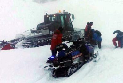 Uludağ’da donmak üzere olan 2 genç son anda kurtardı