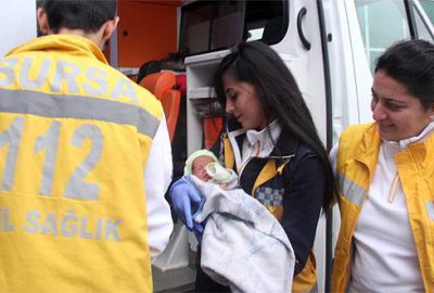 Bursa’da bir haftalık bebeği ölüme terk ettiler