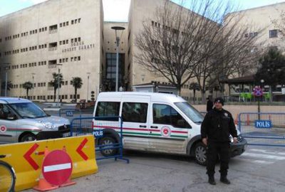 Bursa Adliye Sarayı’nda geniş güvenlik önlemi