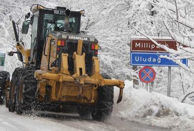 Uludağ’da kar kalınlığı 245 santimetre!