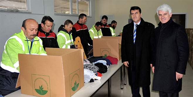 80 ton giysi çöp olmaktan kurtarıldı