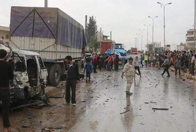 Azez’de bombalı araçla saldırı