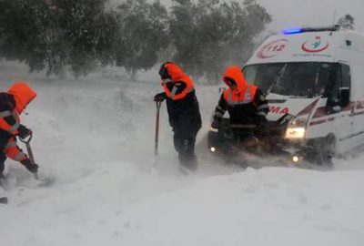 Bursa’da mahsur kalan diyaliz hastasını AFAD kurtardı