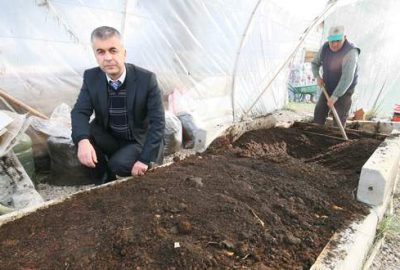 Solucan gübresi kullanımına teşvik