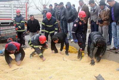 Kazada kopan kolu bulmak için zamanla yarıştılar