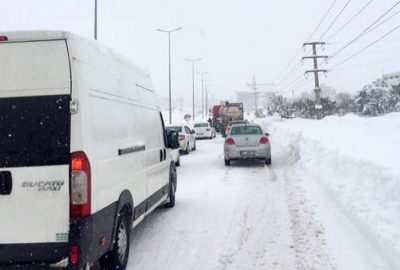 Karacabey-Bandırma yolu trafiğe kapandı