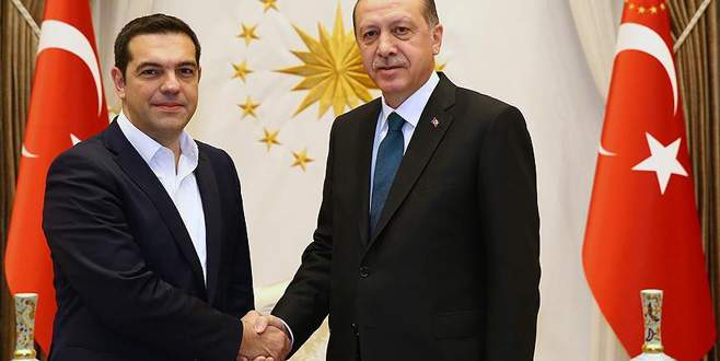 Cumhurbaşkanı Erdoğan, Çipras ile Kıbrıs’ı görüştü
