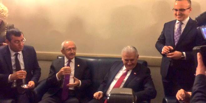Yıldırım ve CHP Lideri Kılıçdaroğlu Meclis’te görüştü