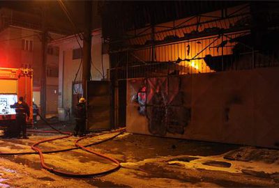 Bursa’da korkutan yangın