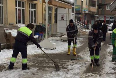 Karla mücadele aralıksız sürüyor