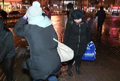 Bursa’da şiddetli lodos, vatandaşlara zor anlar yaşattı