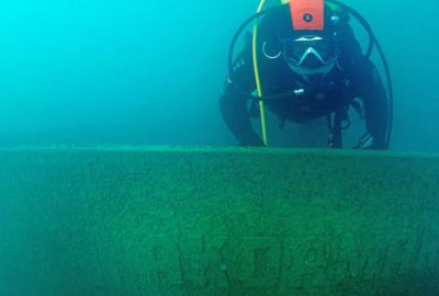 Van Gölü’nde batık gemi bulundu