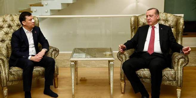 Cumhurbaşkanı Erdoğan’dan Şahin’e geçmiş olsun ziyareti